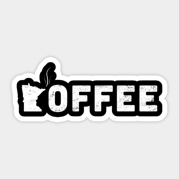 Minnesota Coffee Sticker by mjheubach